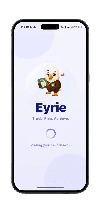 Eyrie app loading screen